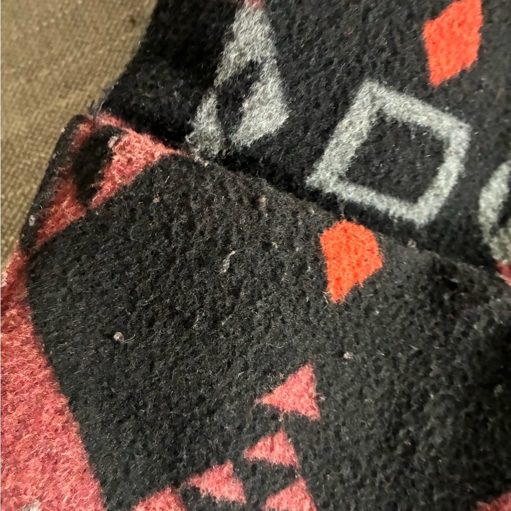 Gap Red And Gray Patterned Jacket - image 5